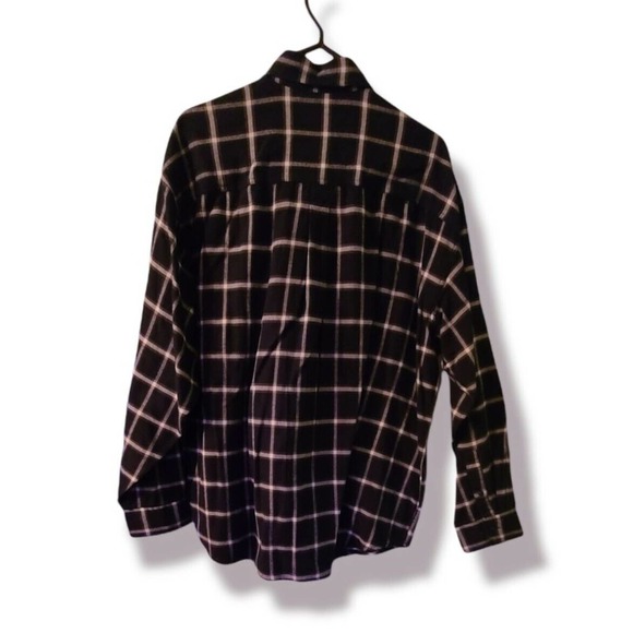 Men's NWT IZOD L/S Flannel button up shirt - 2XL - Picture 2 of 4